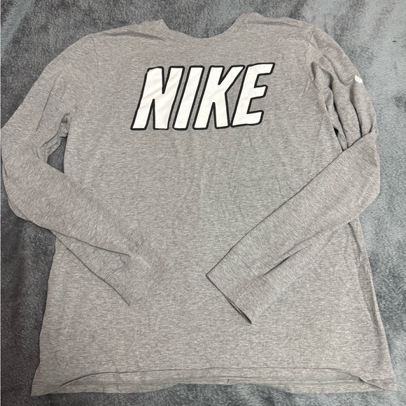 Nike Tops - Gray Nike Long Sleeve